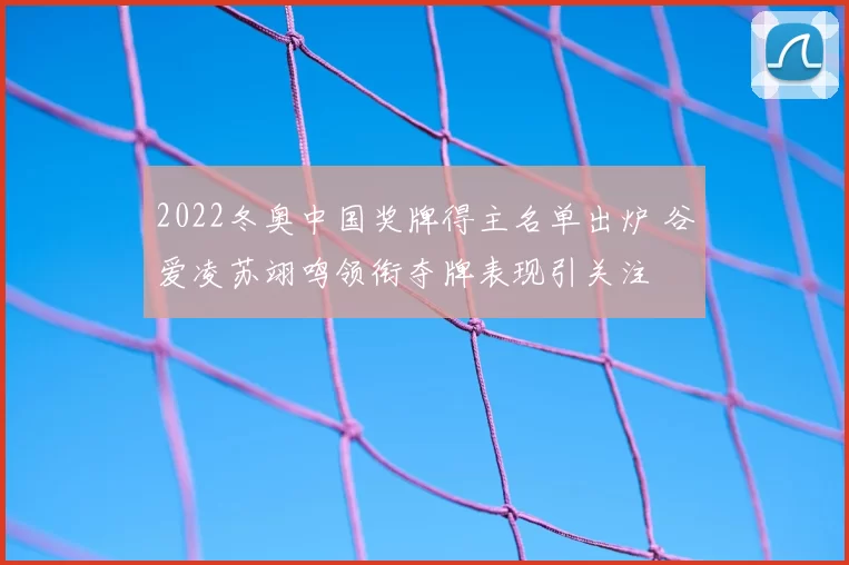 2022冬奥中国奖牌得主名单出炉 谷爱凌苏翊鸣领衔夺牌表现引关注